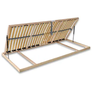 Betten-ABC Madera 7-Zonen-Lattenrost mit Bettkastenfunktion, Öffnung nach Links 140 x 200 cm