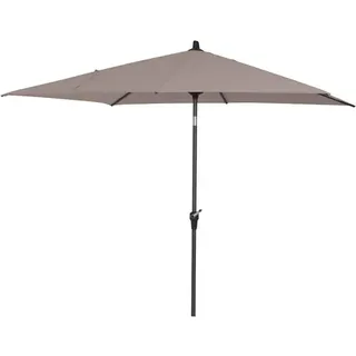 SIENA GARDEN Mittelstockschirm »FAGUS Autotilt«,  250x200 cm taupe - braun