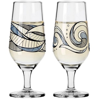 Ritzenhoff Schnapsglas Brauchzeit, Glas, Mehrfarbig H:10.5cm D:4cm Glas bunt