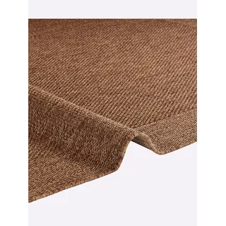 Teppich HEINE HOME Gr. 2, braun (honig), B:120cm H:3mm L:170cm, Kunstfaser, Polypropylen, Teppiche, Teppich