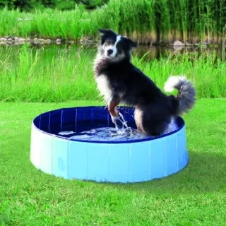 Trixie Hundepool hellblau 120 x 30 cm
