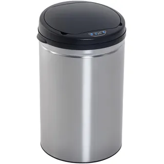 Homcom Automatik Sensor Mülleimer 30 l Weiß