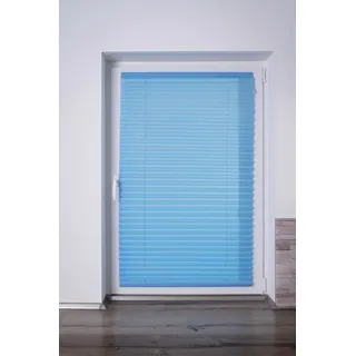 K-HOME Plissee K-HOME COMO 30 x 130 cm Fenstergröße (Velux) blau