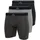 Eco Boxershorts Schwarz/Grau M