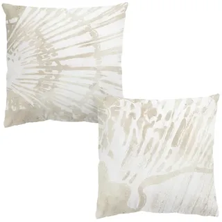 Bilderwelten Dekokissen, Eiche, Textil, Wasser/Strand/Meer, Füllung: Polyester, Quadratisch, 50x50 cm, Made in Germany, Wohntextilien, Kissen, Dekokissen