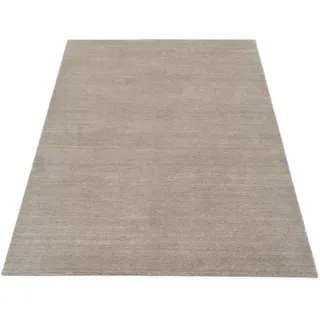 Teppich MUSTERRING "MALIBU" Teppiche Gr. B/L: 70 cm x 140 cm, 8 mm, 1 St., braun Esszimmerteppiche exlcusive MUSTERRING DELUXE COLLECTION hochwertige Bambus Viskose