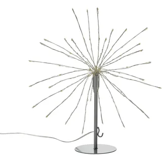 NORTHPOINT Eiskristallleuchte 50 cm silber