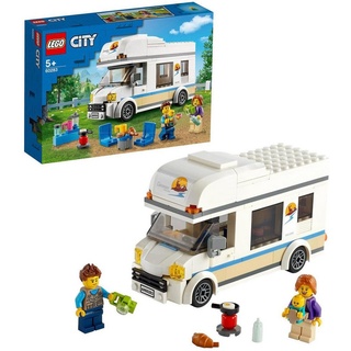 LEGO® Konstruktionsspielsteine Ferien-Wohnmobil (60283), LEGO® City, (190 St), Made in Europe bunt