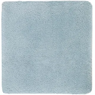 Aquanova Badteppich Mauro, Hellblau, Textil, Uni, quadratisch, 60x60 cm, für Fußbodenheizung geeignet, rutschfest, Badtextilien, Badematten