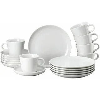 Thomas Kaffee-Set Cucina Bianca 18-tlg., Porzellan, Weiß, 42116-800001-28485