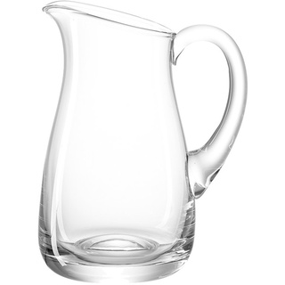 Leonardo Giardino Krug, handgefertigter Glas-Krug, spülmaschinengeeignete Wasser-Karaffe mit Henkel, 560 ml, 010236