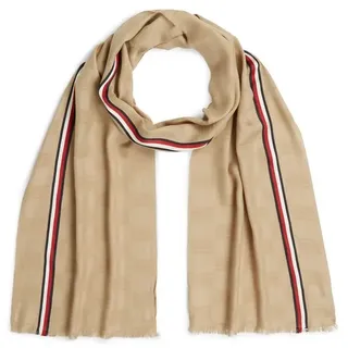 Tommy Hilfiger Modeschal TH FLAG LIGHTWEIGHT SCARF braun