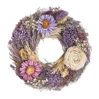 Dehner Kranz Beauty, lila, ca. Ø25 cm