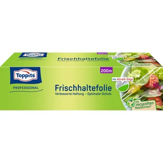 Toppits Frischhalte-Folie 200 m normalbreit (200211)