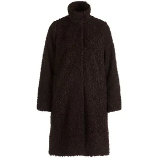 Zero Wintermantel Stehkragen Chocolate Plum 38