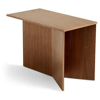 HAY - Slit Table Oblong, Walnuss natur