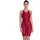 Wettkampfbadeanzug Deep Red 36