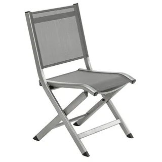 Dehner Klappstuhl Chicago 88 x 57,5 x 48,5 cm grau