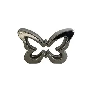 POCOline Deko-Schmetterling - Silber