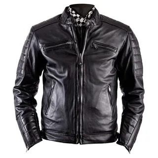 Helstons Cruiser Rag Lederjacke Schwarz XL