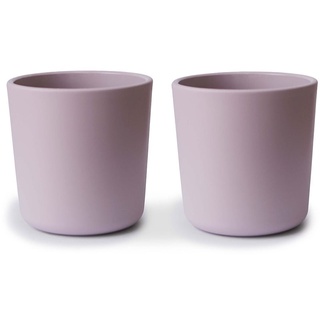 Mushie Dinnerware Cup Tasse Soft Lilac 2 St.