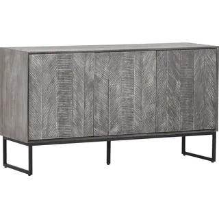 GUTMANN FACTORY Sideboard 140 x 78 x 42 cm grau