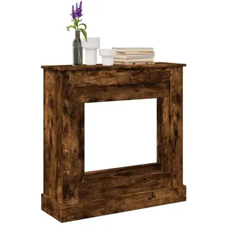 vidaXL Kaminumrandung 90 x 30 x 90 cm Räuchereiche