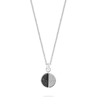 JETTE Silberkette JETTE Damen-Kette 925er Silber 62 Zirkonia, OPPOSITE silberfarben