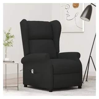 vidaXL Ohrensessel mit Liegefunktion elektrisch 95 x 103 x 95 cm Schwarz