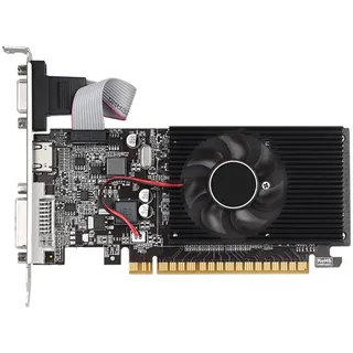 iFutniew GT210 1GB Grafikkarte GT210 1GB GDDR3 64Bit Grafikkarte PClE X16 2.0 GPU Computer Grafikkarte DVI-D + VGA + HD Desktop Grafikkarte