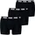 Everyday Boxershorts 3 Einheiten Black Black M