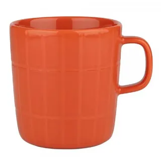 Marimekko Tasse Becher Oiva Tiiliskivi Orange (Groß)