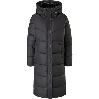 s.Oliver Damen Mantel langarm, Schwarz, 46 EU - 46
