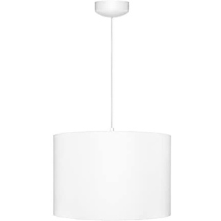 Lamps & Company Deckenlampe weiß, Deckenleuchte für Kinderzimmer, groß rund Lampenschirm mit einem Durchmesser von 35 cm, ideal als Lampe Kinderzimmer für Mädchen und Jungen, skandinavische Lampe