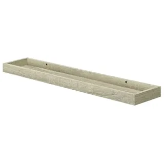 Dolle Wandregal Loggia  (L x B x H: 80 x 15 x 4 cm, Eiche)