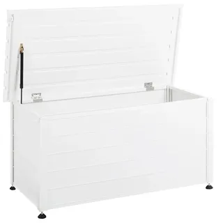 Beliani Aufbewahrungsbox CAMPALTO 60 x 60 x 60 cm 1-tlg. weiß