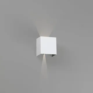 faro BARCELONA Außenwandleuchte Aluminium 14,5 cm inkl. LED-Lampe weiß
