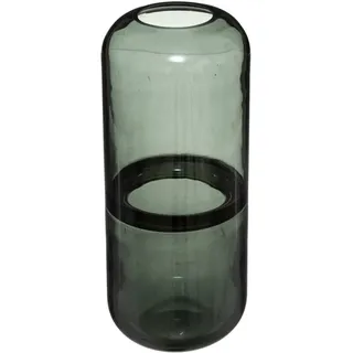 Atmosphera - Flaschenvase Line - Rauchglas h. 25 cm créateur d'intérieur