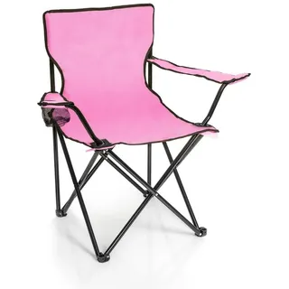 BigDean Campingstuhl Faltstuhl Pink