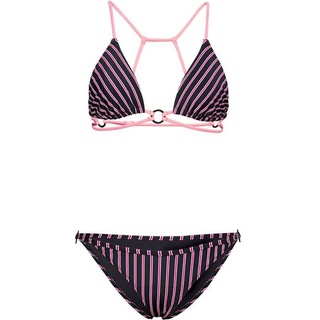 CHIEMSEE Bikini in modischer Optik, Black/Pink, 40A/B