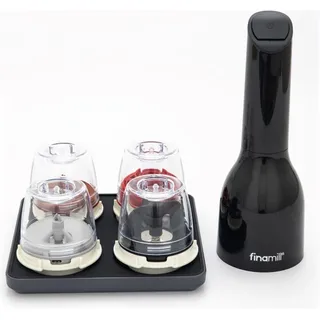 finamill BBQ Set Pfeffermühle 22,74 cm Schwarz unbefüllt