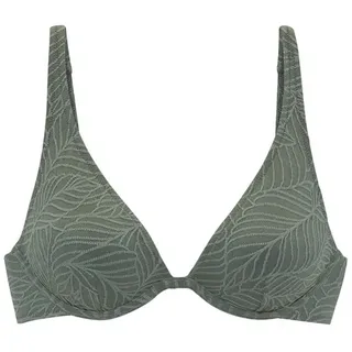 LASCANA Bikini-Top Damen Oliv 38 Cup E