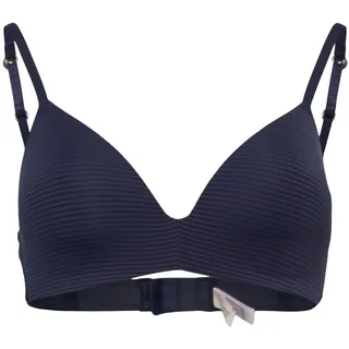 ESPRIT Damen Gepolsterter BH Jaquard Stripe RCS Wirl.pad, 400/Navy, 76 / 75B - 76 / 75B