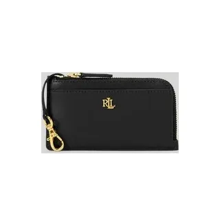 Portemonnaie für Kleingeld aus echtem Leder, Black, 1