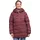 Winter-parka Boston wasser und winddicht weinrot Damen