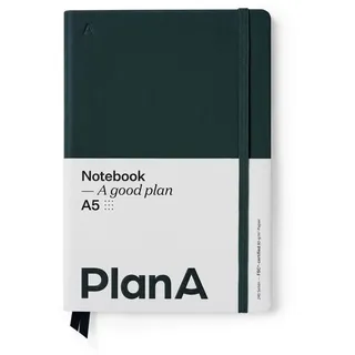 Thalia Notizbuch A5 Hardcover Punktiert Grün
