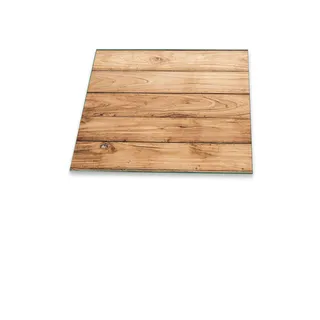 Herdabdeckplatte Abdeckung Ceranfeld Abdeckplatte Schneidebrett 1-Teilig 60x52 Holz Bretter Braun Spritzschutz Glasplatte Ceranfeldabdeckung Schutz Herdschutz Sicherheitsglas Glasschneidebrett