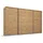 323 x 214 x 68 cm Beige/Braun
