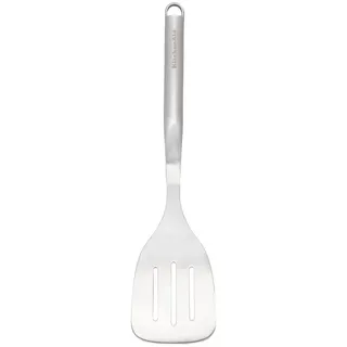 KitchenAid Pfannenwender KMG002OHSS, Hochwertiger Edelstahl, Rost- und Hitzebeständig silberfarben