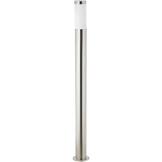 Brilliant Außenstandleuchte Edelstahl 80,0 cm E27 10 W silber